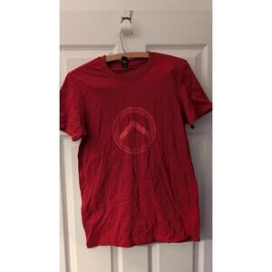 Ubisoft Quebec Assassin’s Creed Dev Team T-Shirt Red Abstergo Logo Anvil S